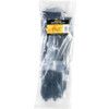 Cable Ties, Black, 4.8mm Dia. & Assorted Length (Pk-500) thumbnail-2