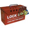 Lockout Keyed Padlock, Keyed Different, Nylon, Black, 42mm Width, Weatherproof thumbnail-2