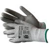 Cut Resistant Gloves, Grey, EN388: 2016, 4, X, 4, 2, B, PU Palm Coated, HPPE Liner, Size 6 thumbnail-0