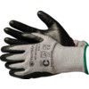 Cut Resistant Gloves, Black/Blue,  HPPE Liner, Nitrile Palm, EN388: 2016, 4, X, 4, 3, C, Size 6, Pack of 12 thumbnail-0