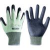 Cut Resistant Gloves, Black/Green, Nitrile Foam Palm, Fibreglass/HPPE Liner, EN388: 2003, 4, 5, 4, 2, Size 7 thumbnail-0