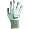 Cut Resistant Gloves, Green/Grey, EN388: 2003, 4, 5, 4, 3, PU Palm, HPPE Liner, Size 7 thumbnail-1