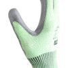 Cut Resistant Gloves, Green/Grey, EN388: 2003, 4, 5, 4, 3, PU Palm, HPPE Liner, Size 7 thumbnail-3