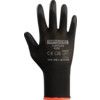 Tufflite Mechanical Hazard Gloves, Black, Nylon Liner, Polyurethane Coating, EN388: 2016, 4, 1, 4, 1, X, Size 8 thumbnail-1