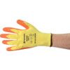 Tuffgrip Mechanical Hazard Gloves, Orange/Yellow, Cotton/Polyester Liner, Latex Coating, EN388: 2016, 2, 1, 4, 3, X, Size 9 thumbnail-0
