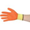 Tuffgrip Mechanical Hazard Gloves, Orange/Yellow, Cotton/Polyester Liner, Latex Coating, EN388: 2016, 2, 1, 4, 3, X, Size 9 thumbnail-1