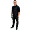 Polo Shirt, Unisex, Black, Cotton/Polyester, Short Sleeve, S thumbnail-0