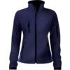 Soft Shell Jacket, Women, Navy Blue, Polyester, XL thumbnail-0