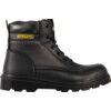 Trucker, Unisex Safety Boots Size 8, Black, Leather, Steel Toe Cap thumbnail-1