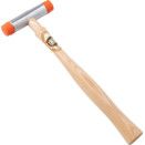 Orange Plastic Faced Hammers, Wooden Handle thumbnail-0
