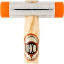 Orange Plastic Faced Hammers, Wooden Handle thumbnail-1