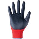 CAT II Palm Coated Red/Black Gloves thumbnail-1