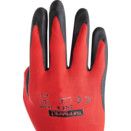 CAT II Palm Coated Red/Black Gloves thumbnail-3