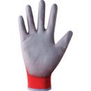 Palm-side Coated Red/Grey Gloves thumbnail-2