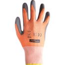 Cut Resistant Gloves, PU Coated, Grey/Orange thumbnail-3