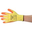 CAT II Tuffgrip Palm-Coated Yellow/Orange Safety Gloves thumbnail-0