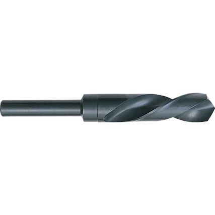 Blacksmith Drill, 24mm, Reduced Shank, High Speed Steel, Uncoated