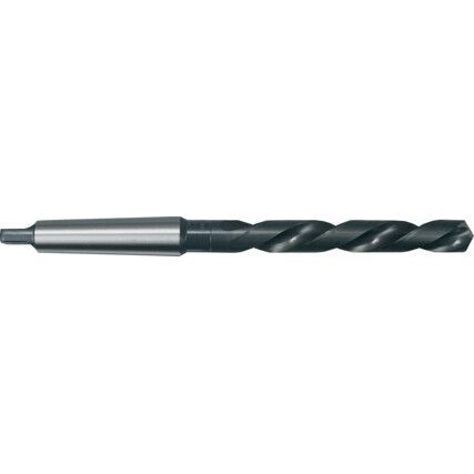 Taper Shank Drill, MT1, 10.5mm, Cobalt High Speed Steel, Standard Length