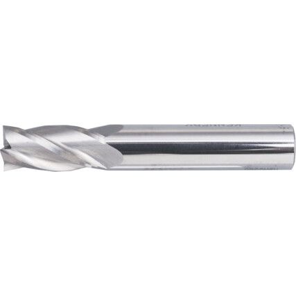 End Mill, Regular, Plain Round Shank, 1.5mm, Carbide, Uncoated