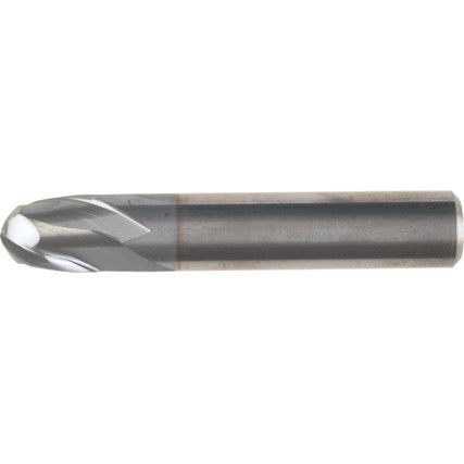 Series 53, Short Series, Slot Drill, 12mm, 2 fl, Plain Round, Carbide, Uncoated