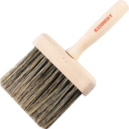 4in., Block, Natural Bristle, Dusting Brush, Handle Wood