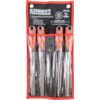 250mm (10'') 4 Piece Second Cut Engineers File Set With Handles thumbnail-2