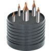 Centre Drill Set, 5mm to 12.5mm, High Speed Steel, TiN-Tipped, Set of 5 thumbnail-0