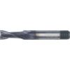 12.00mm HSS-Co 8% 2 Flute Threaded Shank Slot Drills - TiCN Coated thumbnail-0
