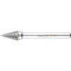 Carbide Burr, Uncoated, Cut 9 - Chipbreaker, 9.5mm, Conical thumbnail-0
