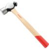 Ball Pein Hammer, 3lb, Wood Shaft, Polished Face thumbnail-0