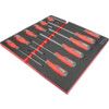 12 Piece Pro-Torq Screwdriver Set in 2/3 Width Foam Inlay for Tool Cabinets thumbnail-1