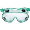 Safety Goggles, Polycarbonate, Clear Lens, Green Frame, Indirect Ventilation, Chemical-resistant/Impact-resistant thumbnail-1