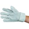 General Handling Gloves, Grey, Leather Coating, Size 10 thumbnail-1