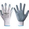 Tuffoam Mechanical Hazard Gloves, Grey/White, Nylon Liner, Nitrile Coating, EN388: 2016, 3, 1, 2, 1, X, Size 10 thumbnail-0