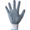 Tuffoam Mechanical Hazard Gloves, Grey/White, Nylon Liner, Nitrile Coating, EN388: 2016, 3, 1, 2, 1, X, Size 10 thumbnail-2