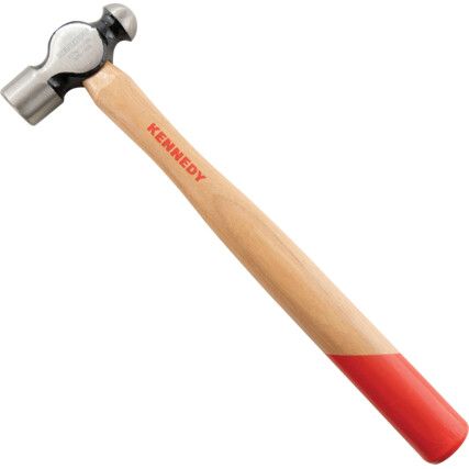 Ball Pein Hammer, 1/2lb, Wood Shaft, Polished Face