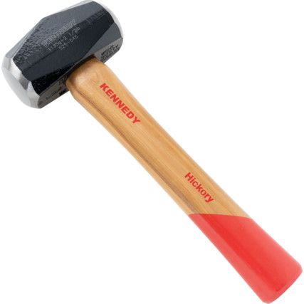 Lump Hammer, 2lb, Wood Shaft, Waxed Shaft