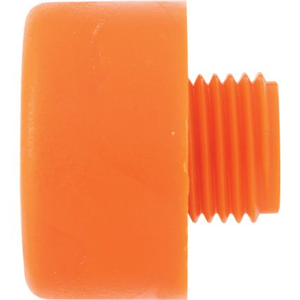 50mm Nylon Hammer Face, Medium Hard, Orange