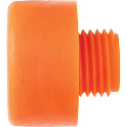 32mm Nylon Hammer Face, Medium Hard, Orange