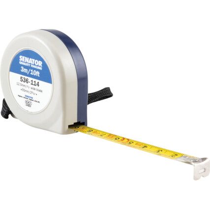GW-F351, 3m / 10ft, Tape Measure, Metric and Imperial, Class II