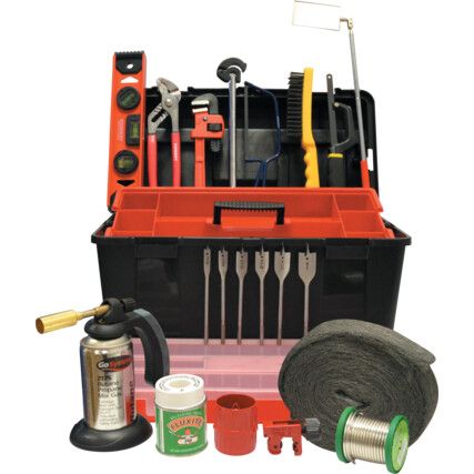 22 Piece Plumbers Handyman Tool Kit