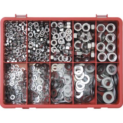 METRIC NUT AND WASHER KIT A2 AVG-890PC