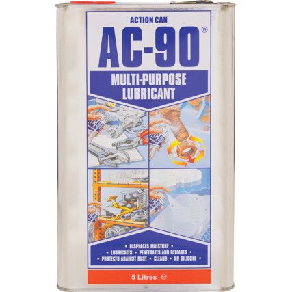 AC-90®, Multi-Purpose Lubricant, Tin Can, 5ltr