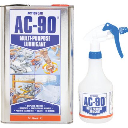 AC-90®, Multi-Purpose Lubricant, Aerosol, 5ltr