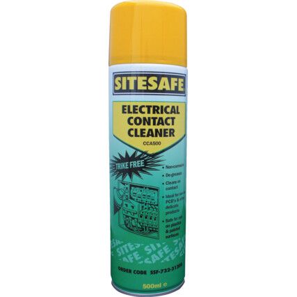 CCA500, Electrical Contact Cleaner, Aerosol, 500ml