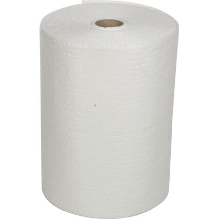 Oil Absorbent Roll, 120L Roll Absorbent Capacity, 50cm x 40m, Single Roll