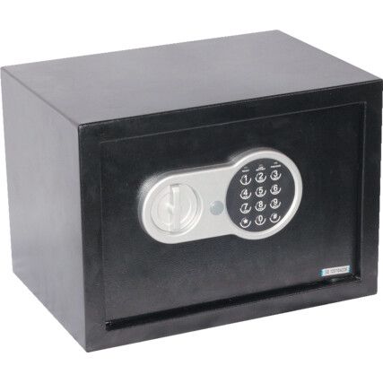 Safe, Combination Lock, Grey, Steel, 250 x 350 x 250mm