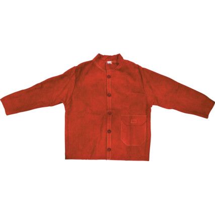Welders Jacket, Red, Leather, L