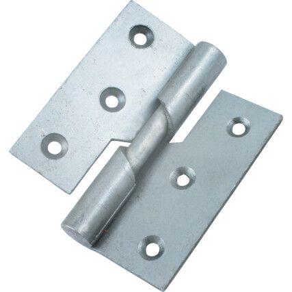 76mm RISING BUTT HINGES S /COLOUR RIGHT HAND (PR)