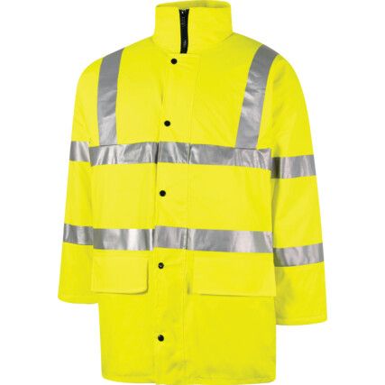 CL3, Coat, Unisex, Yellow, Polyester, M